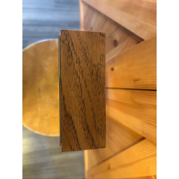 Coca Cola Coke Wall Clock Wooden Case Battery Operated Art Deco  Works (5623) - Picture 9 of 10